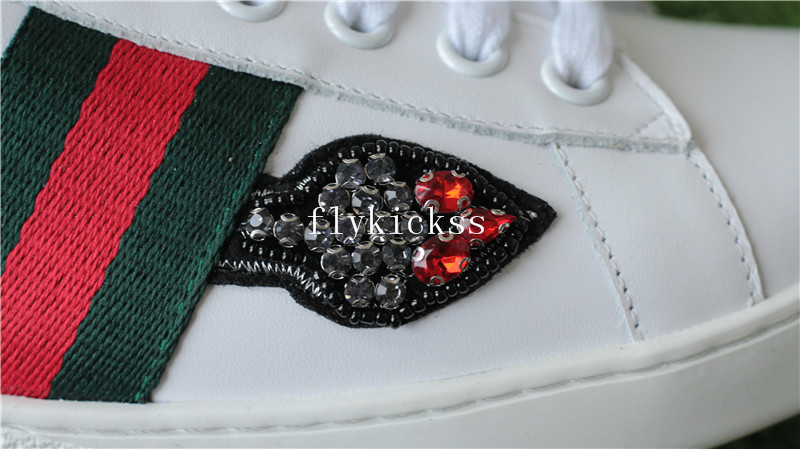 GC Ace Embroidered Sneaker White Cupid Sword